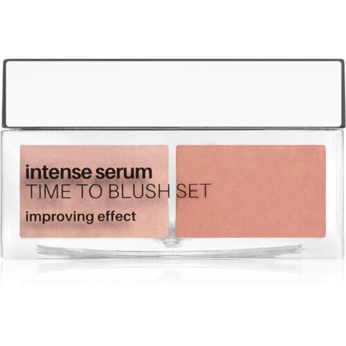 NEO MAKE UP Intense Serum Time To Blush Set pudrasto rdečilo odtenek 02 Peach 6 g Slike