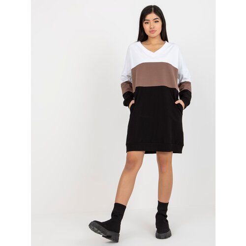 Fashion Hunters Women&amp;#039;s dress Rue Paris - multicolored Slike