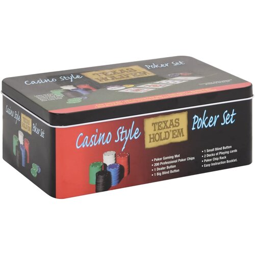  Set žetona za poker 200 kom 4 g Slike