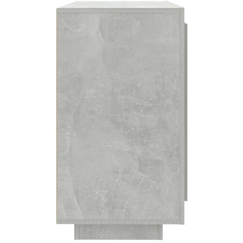 VidaXL komoda siva boja betona 80x40x75 cm od konstruiranog drvo Slike