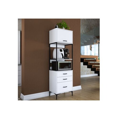 Hanah home JE135 - 3101 white multi purpose cabinet Cene
