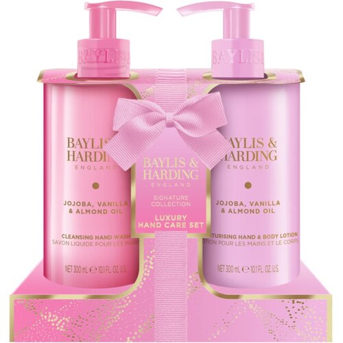 Baylis &amp;amp; Harding Jojoba, Vanilla &amp;amp; Almond Oil darilni set za roke Slike