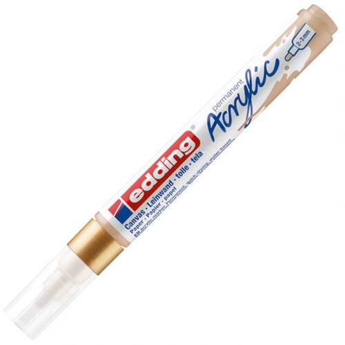 Marker AKRILNI 2-3 MM EDDING 5100924 ZLATNI Slike