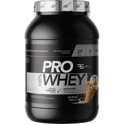 Basic Supplements pro whey protein – visokokvalitetan izvor proteina - vanila sladoled 908g Cene