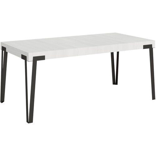 Itamoby &amp;nbsp; Rio (90x180/284 cm) - bela, barva nog: antracit - raztegljiva jedilna miza, (20841891) Slike