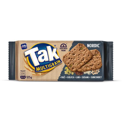 Jaffa kreker tak multigrain nordic 125G Cene