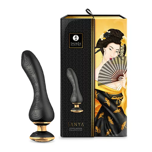 Shunga Vibrator Sanya črn
