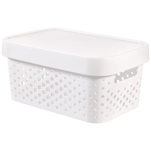 Curver Zaboj za shranjevanje Infinity (4,5 l, 27 x 19 x 12 cm, bela barva) Slike