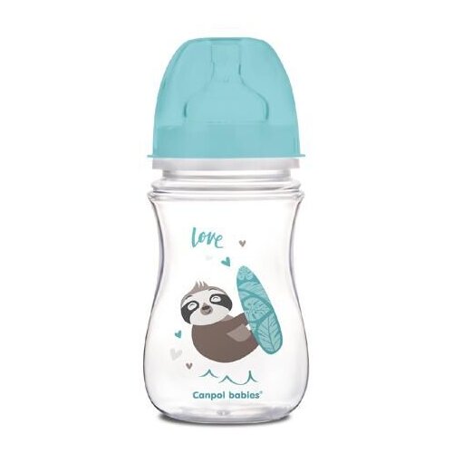 Canpol Plava 35/221_blu-Canpol Baby Flašica 240ml široki vrat Easy Start "Toys" Cene