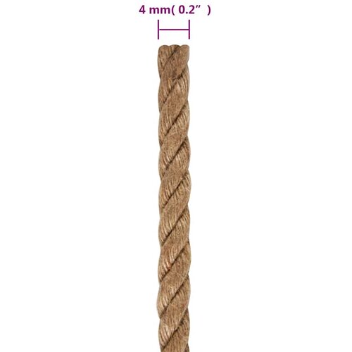  Uže od jute dužina 100 m debljina 4 mm Slike