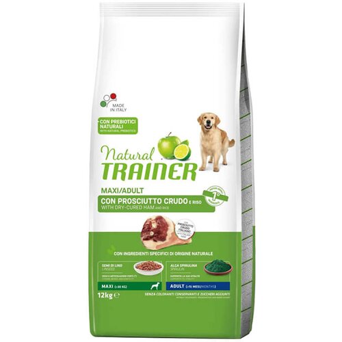 Trainer daily nutrition maxi adult with ham - hrana za odrasle pse velikih rasa - sa šunkom (12kg) Cene