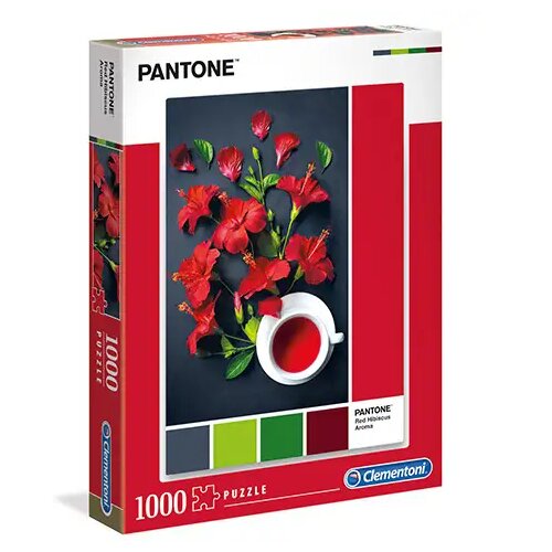 Clementoni Pantone Hibiskus puzzle 1000kom - Cene