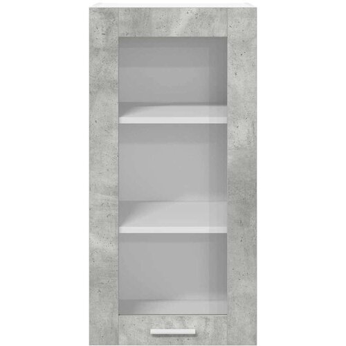  ormarić s pohranom 2 pcs Betonski sivi 40 x 31 x 80 cm Slike