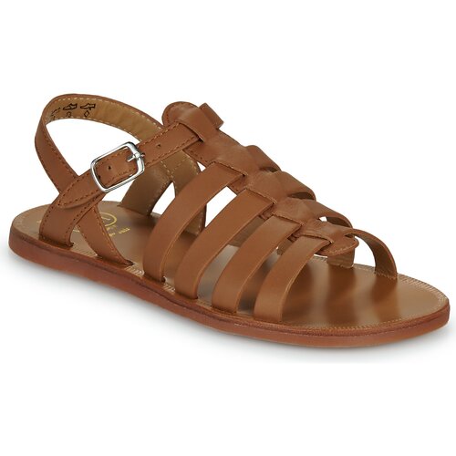 Pom d'Api Sandali & Odprti čevlji PLAGETTE STRAP Kostanjeva Cene