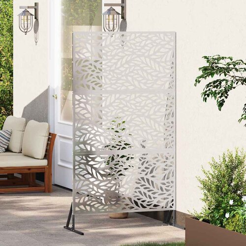  Zaslon za privatnost 100 x 50 x 180 cm Nehrđajući čelik Srebrna Slike