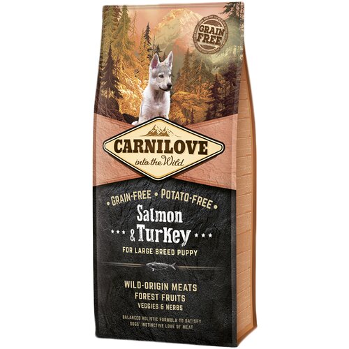 Carnilove Large Puppy losos i puretina - 12 kg Cijene