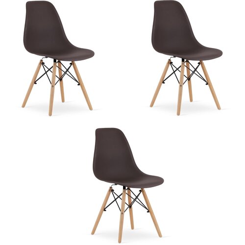 Brandless OSAKA stol kava / naravne noge x 3, (22030915) Cene
