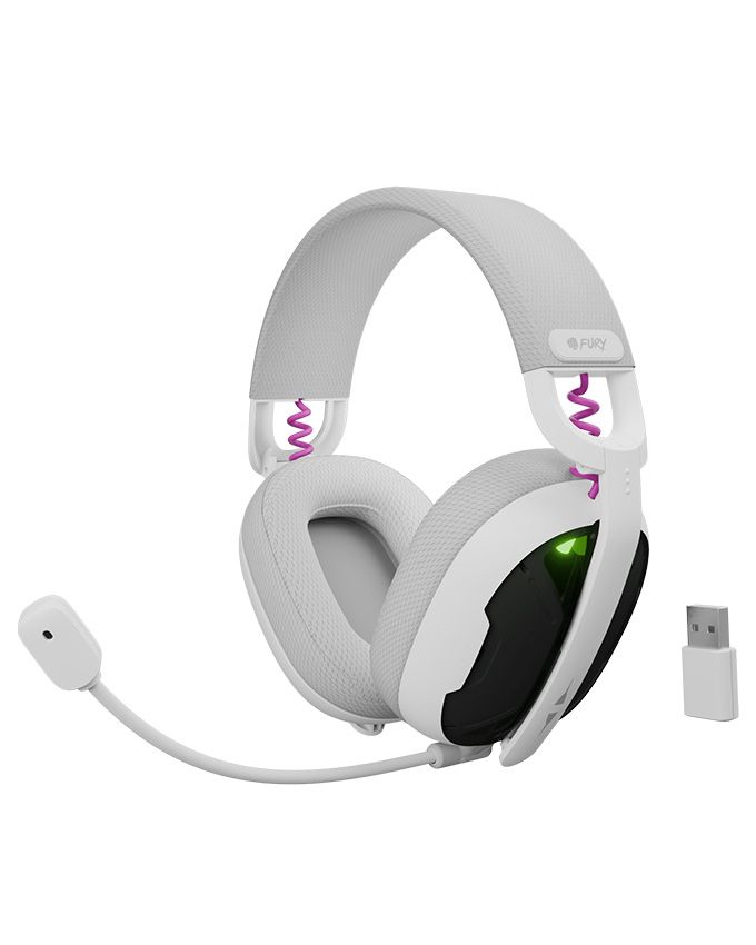Fury FUKIYA F6 WIRELESS HEADPHONES, WHITE Cijene