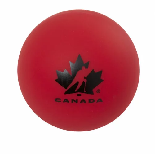 HOCKEY CANADA HOCKEY BALL HARD Loptica za hokejbal, crvena, veličina