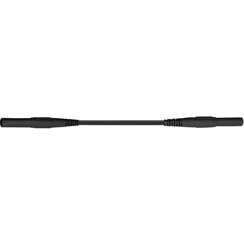 St&amp;auml;ubli PVC merilni kabel MultiContactXMF-419\, 2\,5 mm2\, 100 cm\, črne barve\, 4 mm lamelni vtič 66.9391-10021, (20422240) Slike