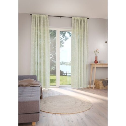  Zavesa Skasen 1x140x300 lišće pepeljasto zelena ( 5089532 ) Cene