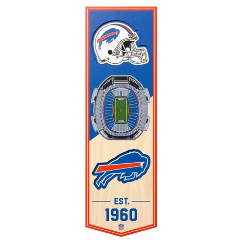 Drugo Buffalo Bills 3D Stadium Banner slika