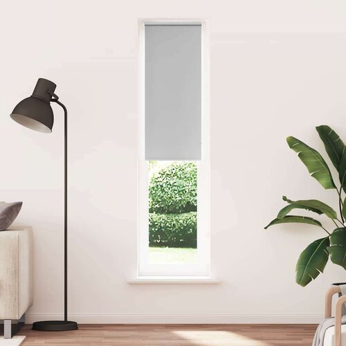 vidaXL Rolo zavjesa Blackout svijetlo siva 40x210 cm Širina tkanine Cijene