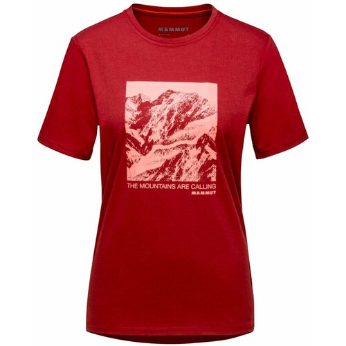 Mammut Women's T-Shirt Core T-Shirt Blood Red Slike