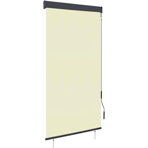 VidaXL Zunanje rolo senčilo 80x250 cm krem Slike