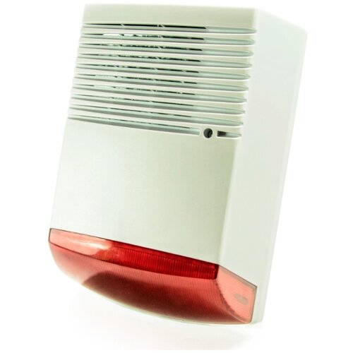  Spoljna alarmna sirena BS-1, crvena sa LED diodama, 128 dB Cene