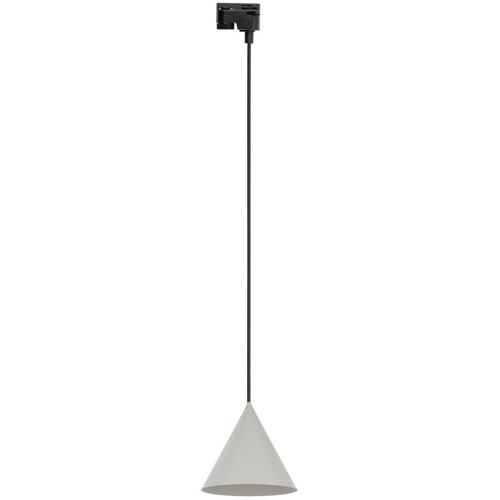  Luster na sajli za šinski sistem CONO 1xE27/15W/230V crna/siva Cene