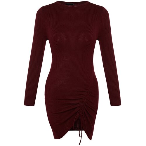 Trendyol Dress - Burgundy - Bodycon Slike