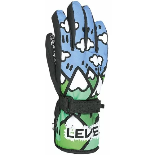 Level JUNIOR Dječje rukavice, crna, veličina