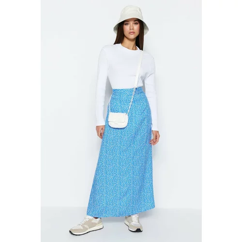 Trendyol Skirt - Blue - Maxi