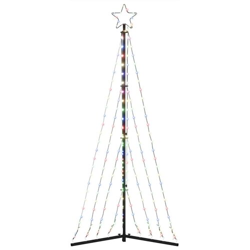  LED božićno drvce 339 LED &amp;scaron;arenih 187 cm Slike