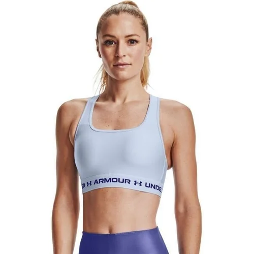 Under Armour Women's Armour Mid Crossback Sports Bra Isotope Blue/Regal XL Donje rublje za fitnes