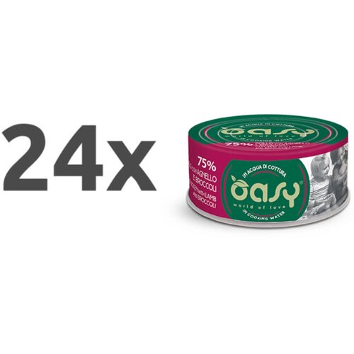 Oasy More Love Adult pi&scaron;čanec, jagnjetina in brokoli v juhi, konzerva - 70 g 11 x 100 g Cene