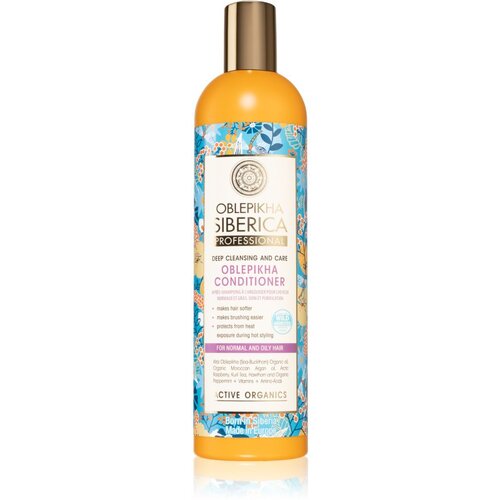 Natura Siberica Oblepikha (Sea-Buckthorn) globinsko čistilni balzam za normalne in mastne lase 400 ml Cene