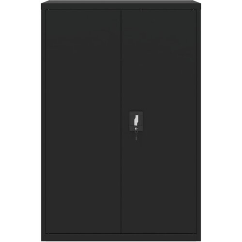  za spise crni 90 x 40 x 140 cm čelični Slike
