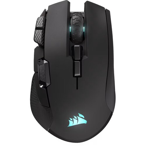 Corsair Optična RGB mi&amp;scaron;ka IRONCLAW WIRELESS SE, 26000 DPI, črna, (5000186991) Slike