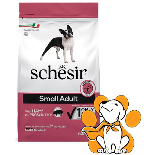 Schesir small Dog, Ham 800g, Hrana Za Pse Malih Rasa Sa Šunkom Cene