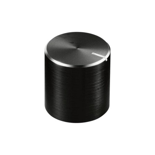 TRU COMPONENTS TC-11613916 okretni gumb s gumbom za obilježavanje crna (Ø x V) 13 mm x 13 mm aluminij, plastika 1 St. Cijene
