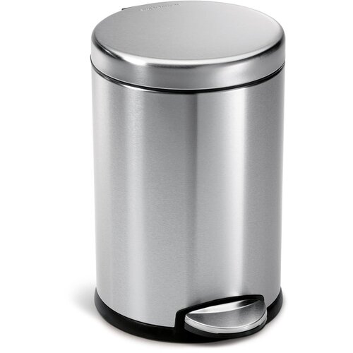 Simplehuman Srebrna mat ko&amp;scaron;ara za pedale 4,5 l Slike