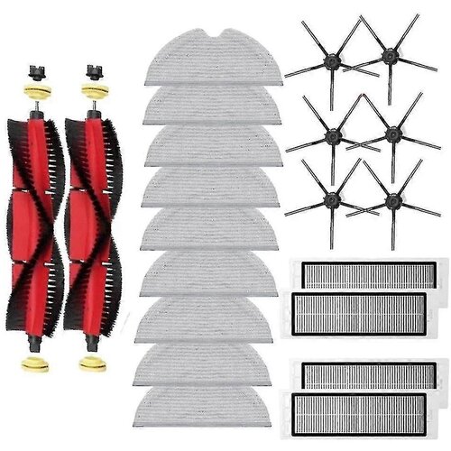 INORCO Rezervni deli za robotski sesalnik S5, S5max, S6, S6 Maxv, S6 Pure, E4, E5, glavna stranska krtača, HEPA filter, krpa, (21849407) Cene