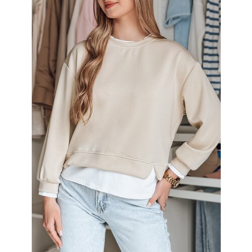 DStreet Bluza damska oversize LUZZIO jasnobeżowa Cene