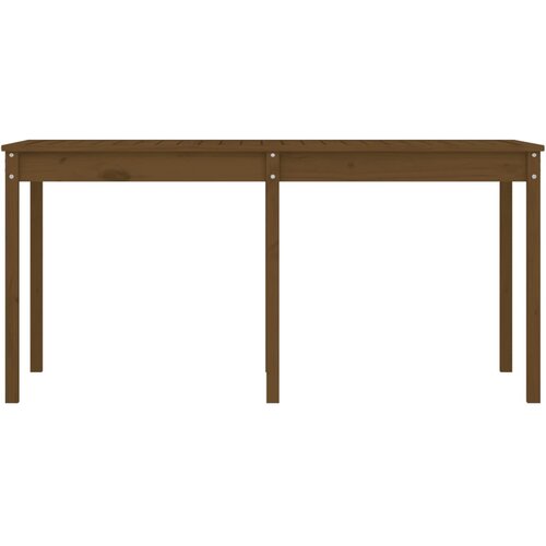  Vrtni stol boja meda 159,5x82,5x76 cm od masivne borovine Slike