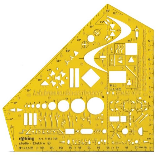 Rotring Šablona – Elektro Cene