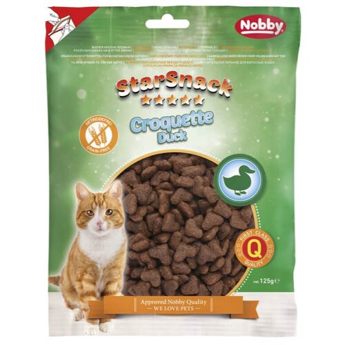 Nobby Starsnack Croquette raca brez glutena - 125 g Cene