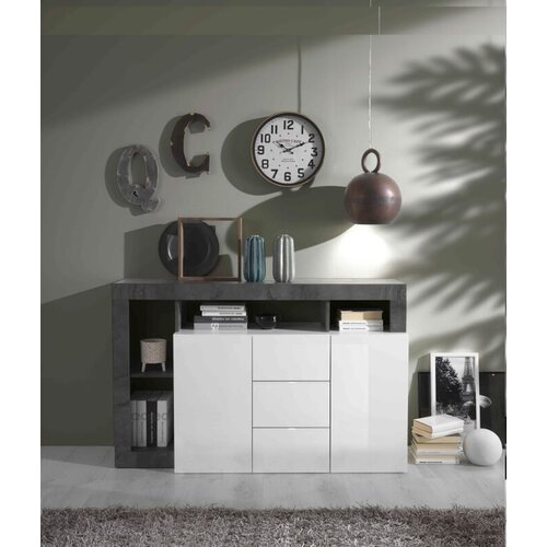 LC Mobili Elegantna komoda s 2 vrata i 3 ladice HAMBURG 209030-07OX Slike