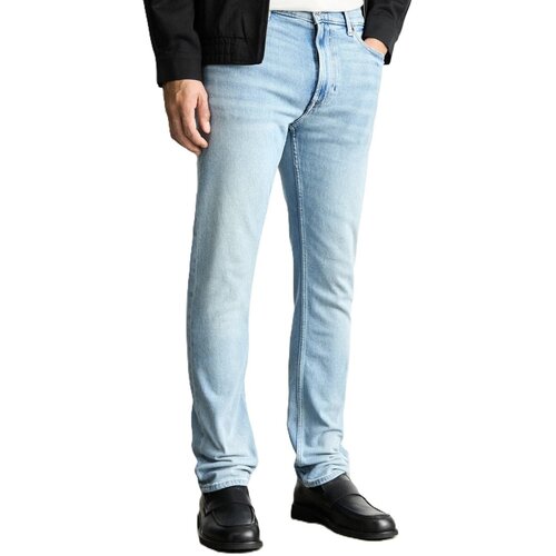 Calvin Klein Jeans Jeans straight LV04RD900G Modra Cene